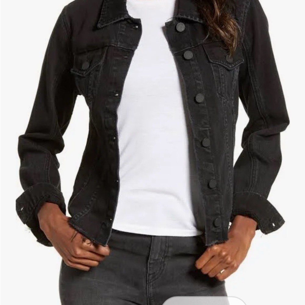 Blank NYC Black Denim Jacket